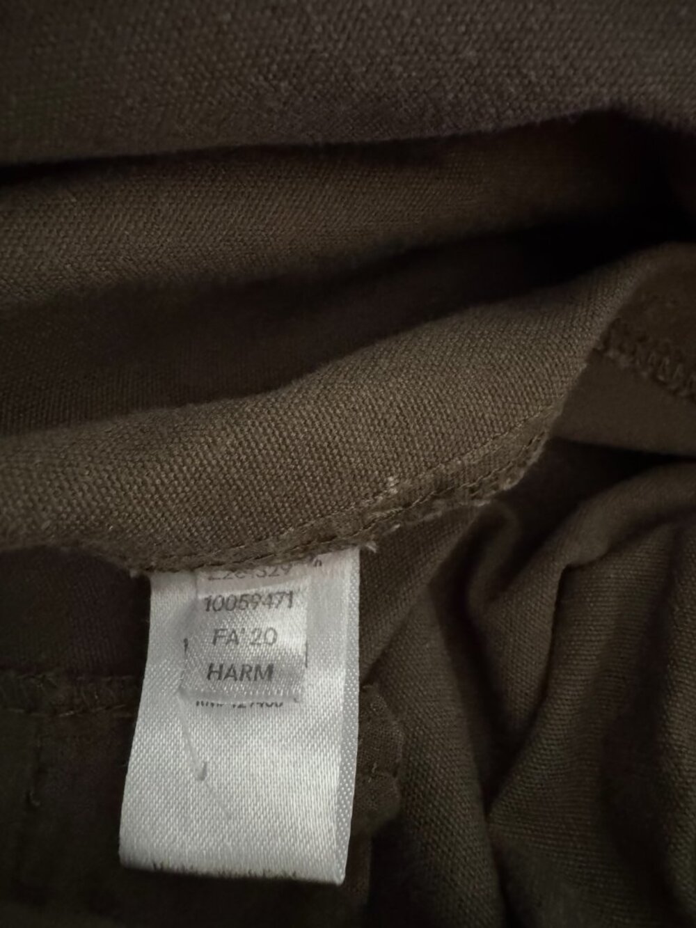 VENUS Olive Tie‑Ankle Cargo Pants – Size 14 - Picture 5 of 7